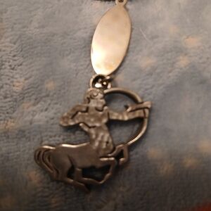 Vintage Zodiac Sagittarius Sign Key  Chain Horse Man Old New Stock Unisex